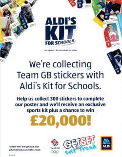 Aldi's Kit for Schools